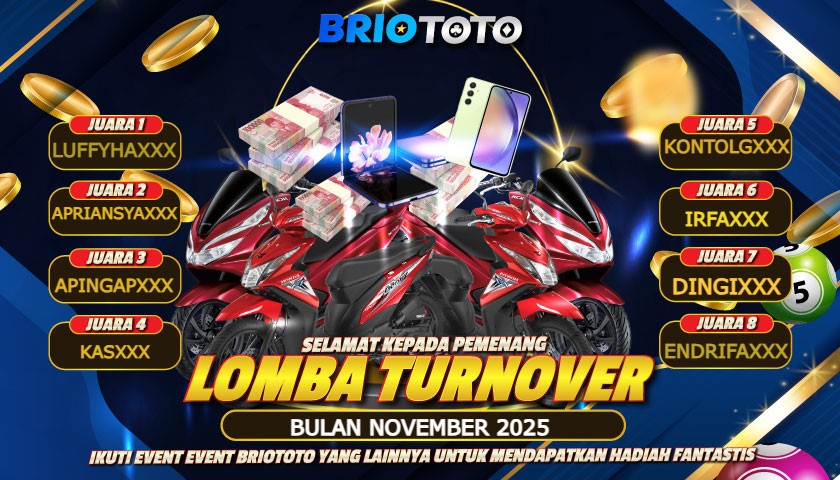 PEMENANG TURNOVER BULANAN